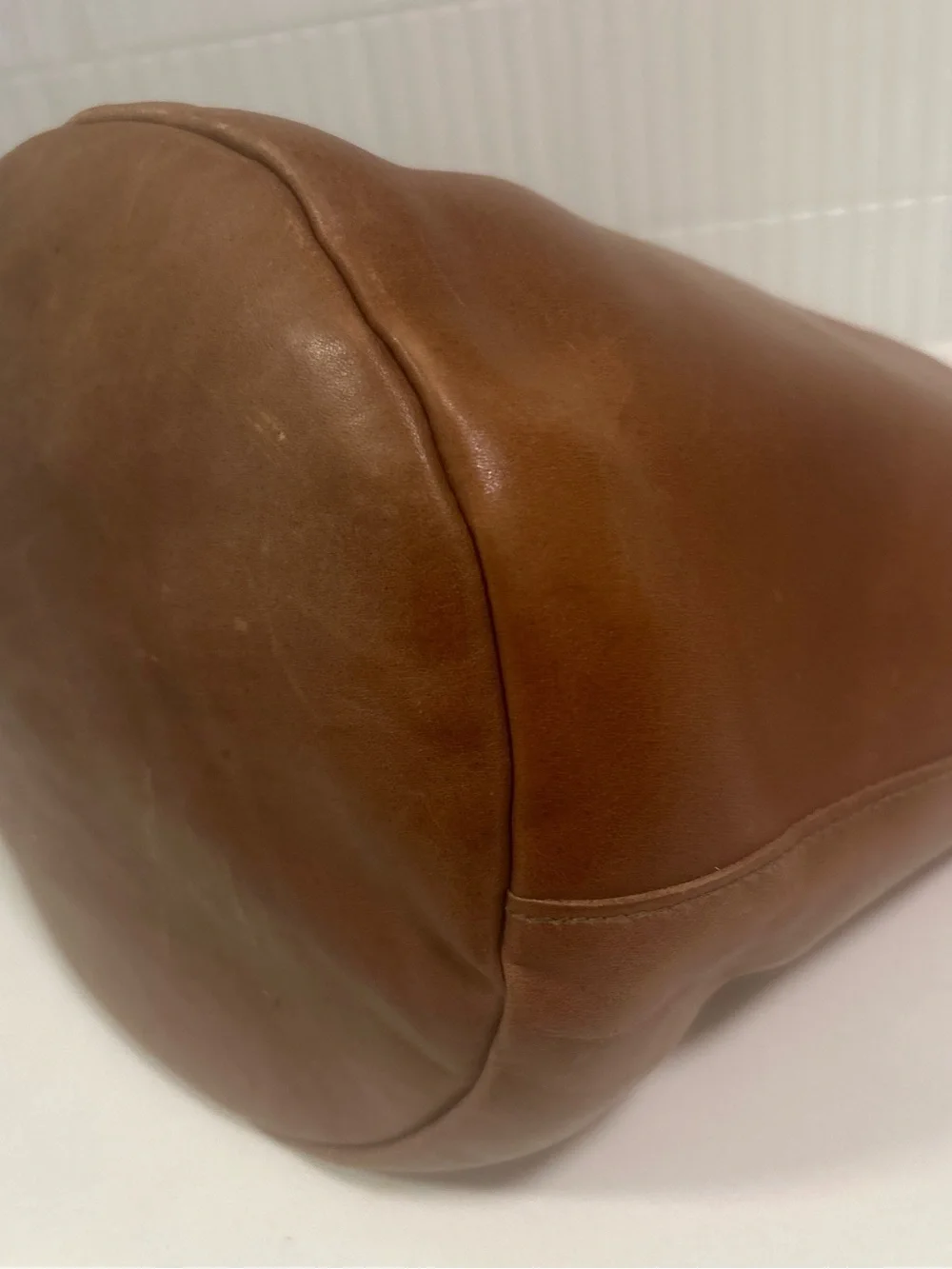 Madewell The Lisbon O-Ring Leather Bucket Bag